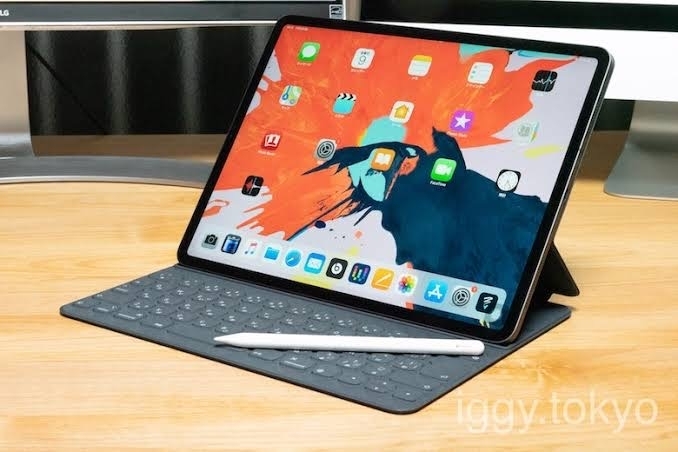 KeyboardとApple pencil付き「iPadは便利に使えます‼️」