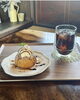 「焼きドーナツアイスのせ⭐︎」