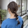 伊丹　美容室　dot.hair　アレンジ「お呼ばれヘア編みおろし 伊丹 美容室」