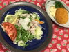 「本日のAランチは　冷しゃぶ風　大根おろしポン酢」