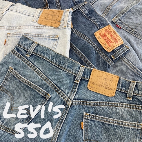 「Levi'sの定番550！( ･ㅂ･)و ̑̑」
