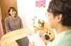 「背中のコリに鍼灸施術。」