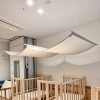 保育園に天蓋お取り付け