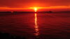 糸魚川市の日本海展望台から撮った写真「糸魚川は日本海の夕日もキレイです」