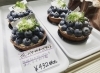 「新商品の『ブルーベリーのチーズタルト』」