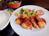 「南魚沼市にある「食楽 嘉路季」さんでランチ。柔らかジューシーなチキンカツにデミグラスソースでご飯が進む！」