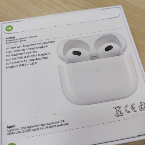 大人気ヘッドホンのApple社製AirPods「AirPodsをお買取りさせていただきました【金沢区・磯子区】スマホ関連グッズ・スマートウォッチなどデジタル家電の買取なら買取専門店大吉イオン金沢シーサイド店におまかせください」