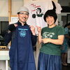 オリジナルエプロン「まいぷれ葛飾仲間で東金町のプリティーフロッグさんで叶夢珈琲のイベント用エプロン作りました！！」