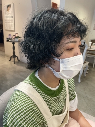 伊丹 美容室 dot.hair トリートメント「癖毛を活かしたカット✂︎ 伊丹美容室」