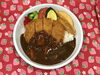「夏野菜のミニカツカレー」
