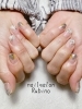 「チョコチップアイスみたいなネイル【札幌市南区川沿 ネイルサロン nail salon Rubino】」