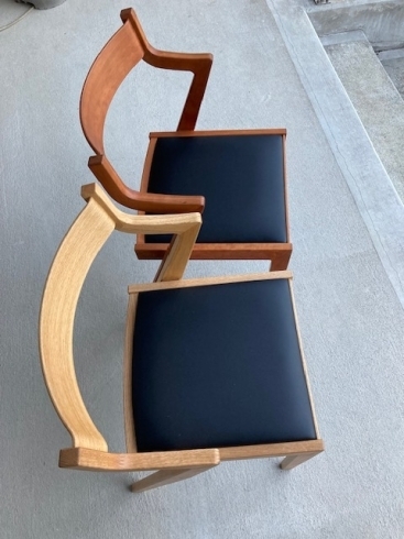 ダイニングチェア「材料によって違う椅子たち　チェア・イス・椅子をお探しなら札幌の家具専門店『彩工房畑山』」