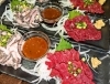 馬刺しとハチノス刺し「馬刺しとハチノス刺し」