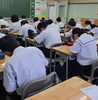 中郡校の朝学の様子「桐光名物，朝学習！【小学生・中学生を対象にした学習塾　集団授業と個別指導で高校受験対策も】」
