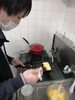 小樽グループホーム らしくホーム緑 卵焼きづくり「安心の夜勤スタッフあり。イベントあり。 /小樽グループホーム らしくホーム緑 」
