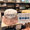 草木染め帽子　おしゃれー「空想堂さんの商品を入れ替えました。アクセサリーから染め物衣料　ベンガラ染め 藍染め 泥染め 草木染め　空想堂　八王子　アクセサリー　ジュエリー　肌にやさしい　オーガニック　」