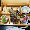 箱御膳懐石弁当(月)茶碗蒸し.お椀ご飯.デザート付「船橋 法事・慶事ご予約承り中。〜船橋・馬込霊園すぐ近くの完全予約制の肉割烹・しゃぶしゃぶやスッポン料理も楽しめます~」