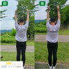 まっすぐに挙がった肩「魚沼整体　整体に通い続けない身体へ整体　肩こり予防」