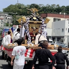 お祭！！　『　龍宮神社例大祭　本日　』