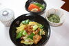 和食：キャベツと豚肉の甘味噌炒め「   ○・。＊　週替わりアザレアランチ　＊。・○」