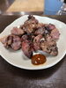 カシラの網焼き「肉の日はカシラ」