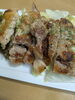 「地鶏もも肉の岩塩焼きで味わう香ばしさ」