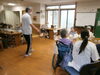 「梅雨空です　　　交野市　デイサービス　老人ホーム　小林診療所」