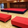 ①セミナー会場にステージを設営「６月後半 仕事記録」