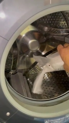 「【洗濯機の豆知識】ドラム式洗濯機は汚れが付着しやすい❗❓」