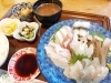 たっぷり刺身が食べたい方には、うってつけ！「上刺身盛り合わせ定食」