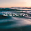 海洋散骨について「海洋散骨について」