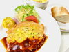 大山豚のピカタ「   ○・。＊　週替わりアザレアランチ　＊。・○」