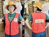 「まいぷれ葛飾さんから依頼のジップアップビブス完成！【東金町で店頭受付☆Tシャツ・ポロシャツ・ビブス・キャップ・トレーナー注文はお任せください】」