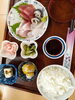 「暑い季節にこそ、お刺身盛り合わせ定食ですよ！」