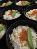宴会時、希望があればお作りします「とうきびご飯‼️」