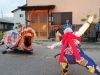 対峙シーン！「地域のお祭り♪面ダラさんがめっちゃ格好よし！か」