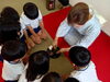 お茶道教室「小学生対象　塾でもあり学童でもある　みんなの居場所　ミネルヴァこども学院　お茶道教室」