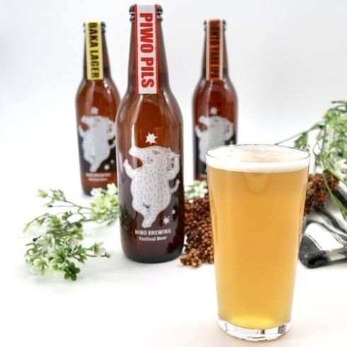 日野ビール「日野町のHINO BREWINGさんのクラフトビールがショッパー桜川で買えます。」