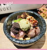 ハッピーストーンアイス　チョコバナナver.「ノッキーカフェ+新メニューできました！」