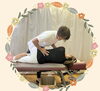 「捻挫の後に腰痛になる事多いです。早めに対処しましょう。」