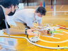 機体電源ON。起動するまで車体を固定します「【茨城】【水戸】「一等・二等無人航空機操縦士」-修了審査検定-【ドローン】【免許】」