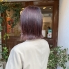 伊丹 美容室 dot.hair イルミナカラー「つやつやピンク♡伊丹美容室」