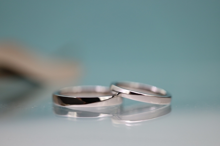 お客様制作の指輪「手作りした結婚指輪は」