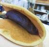 焼き立てですよ「こしあんたっぷり中花まんじゅう」