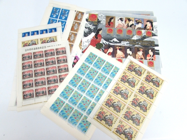 切手　シート「整理整頓‼【豊平区】切手の買取なら【おたからや西岡札大前】」