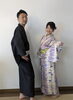 素敵なご夫婦です💗「問屋町レンタルゆかた　持込料無料　ヘアメイクもできます」