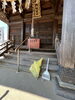 牡丹山神社のお掃除です「牡丹山神社お掃除【新潟市東区　整体　姿勢　矯正　アロマ　リラクゼーション　ドライヘッドスパ　足つぼ　近くの整体院】」