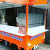 この車が目印です‼️「魚沼のキッチンカー❮ORANGE kitchen❯です。」