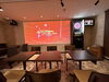 「11時オープン│昼カラダーツOK│カフェ＆bar│大型100インチプロジェクター設置│無料駐車場完備」