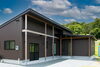 軒のある平屋住宅「おはようございます。」